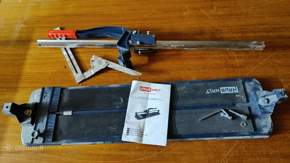 Naujos plytelių pjovimo staklės, pjaustyklė 600mm