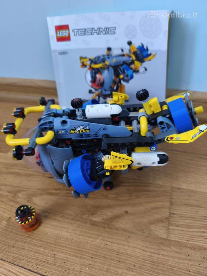 Lego Technic 42201 povandeninis laivas - nuotraukos Nr. 3