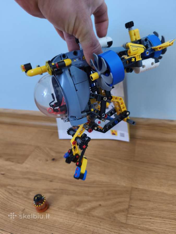 Lego Technic 42201 povandeninis laivas - nuotraukos Nr. 9