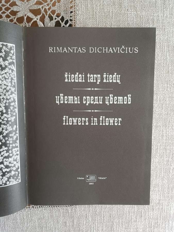 R. Dichavičius Žiedai tarp žiedų - nuotraukos Nr. 3