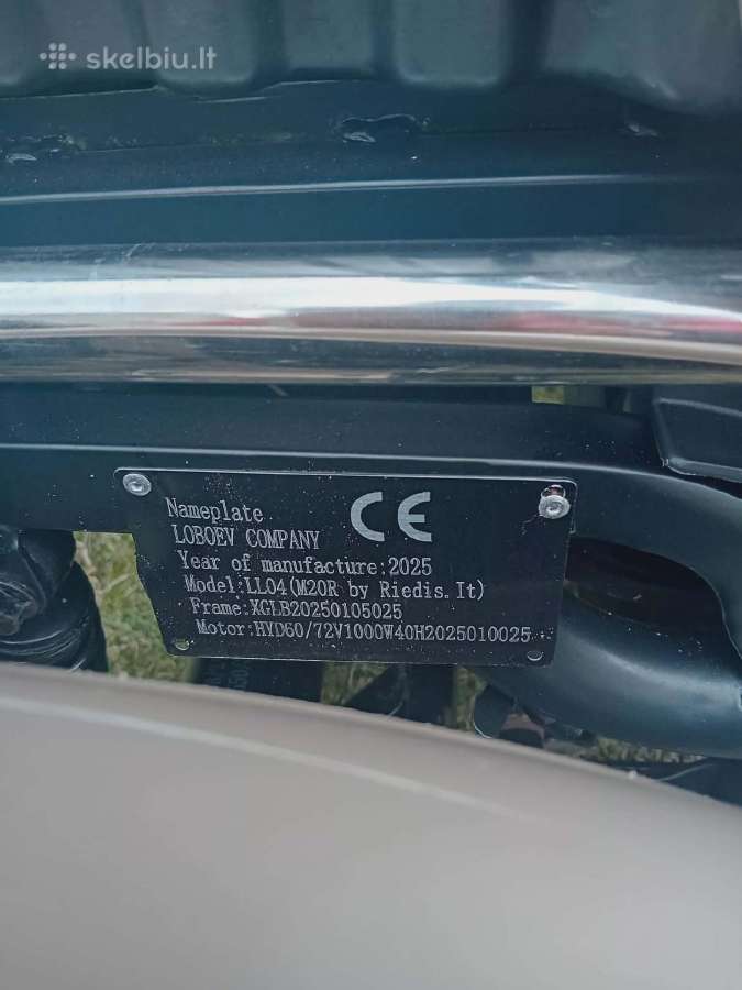 Elektrinis triratis Ride-e M20r Pro - nuotraukos Nr. 8
