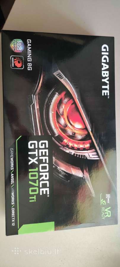 Geforce Gtx 1070ti 8gb