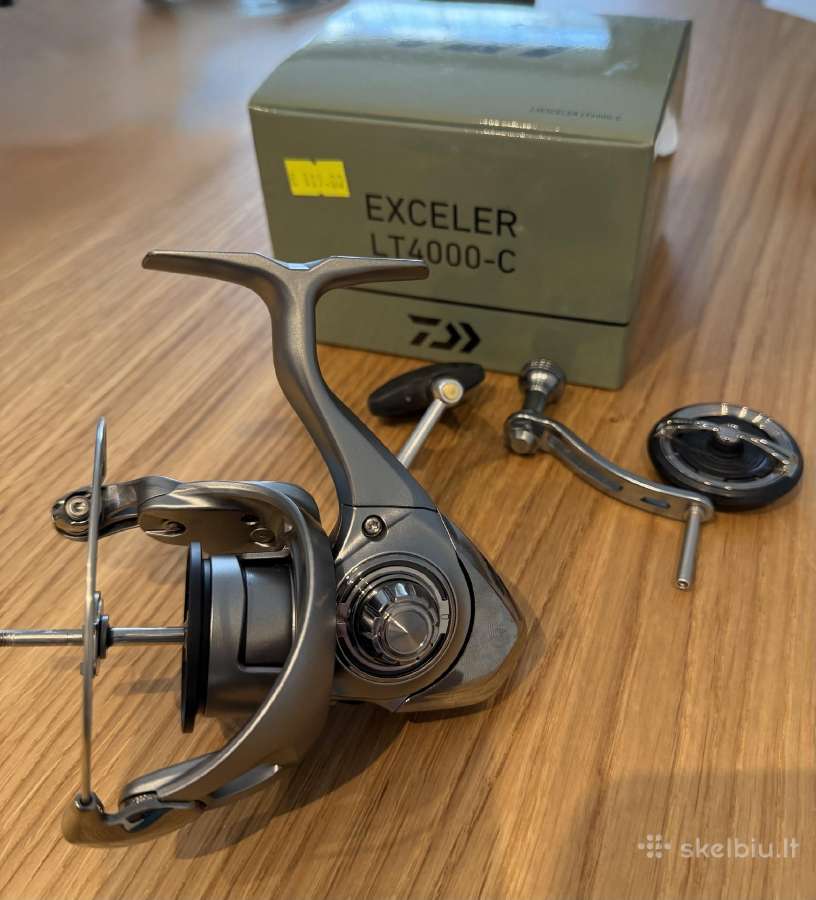 Ritė Daiwa Exceler4000c tik kairiarankiui be būgno - nuotraukos Nr. 2
