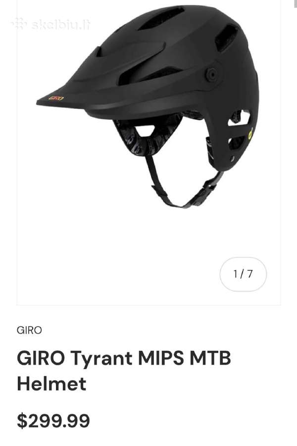 Giro Tyrant Mips šalmą. Dydis M.