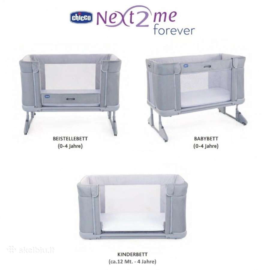 Lovytė Chicco Next2me Forever - nuotraukos Nr. 5