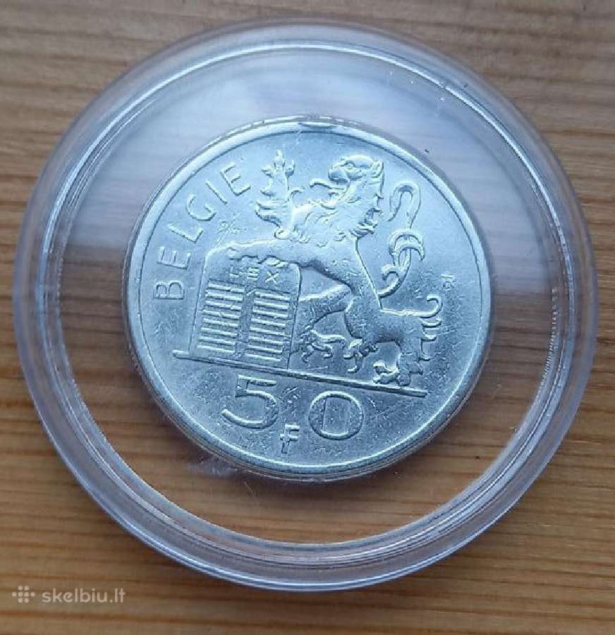 Belgija 1948 50 frankų (sidabras) - nuotraukos Nr. 2