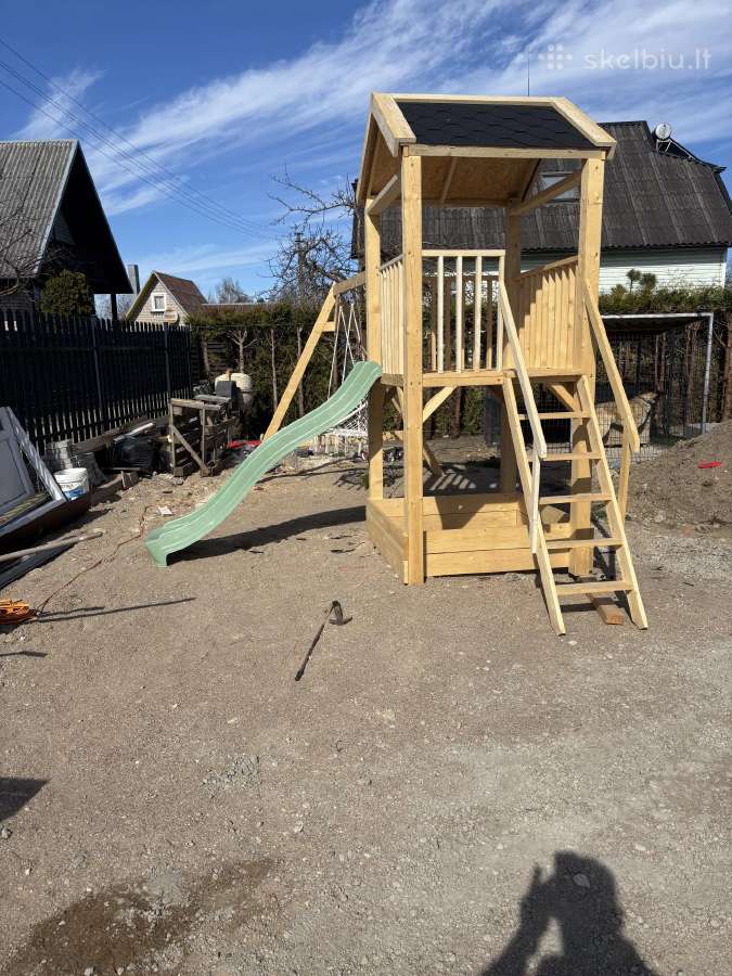 Vaiku žaidimu aikstelė.