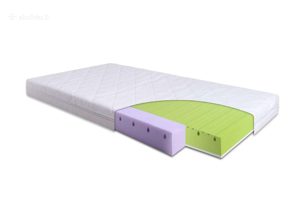Čiužinys ortopedinis Babymatex Dual 60x120 cm - nuotraukos Nr. 2