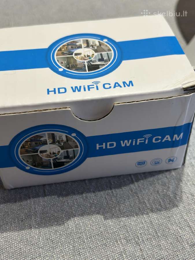 Full HD WiFi slapta kamera su akumuliatoriumi