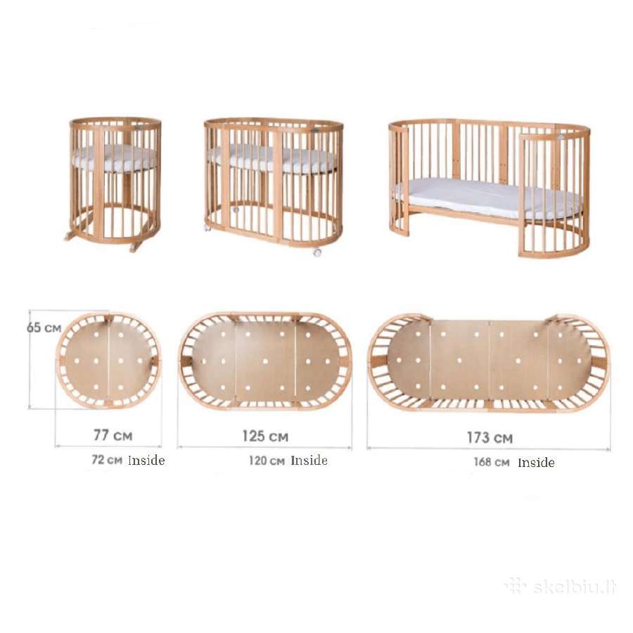 Lovylė-tranformeris 9in1 Ingvart Smart Natural - nuotraukos Nr. 2