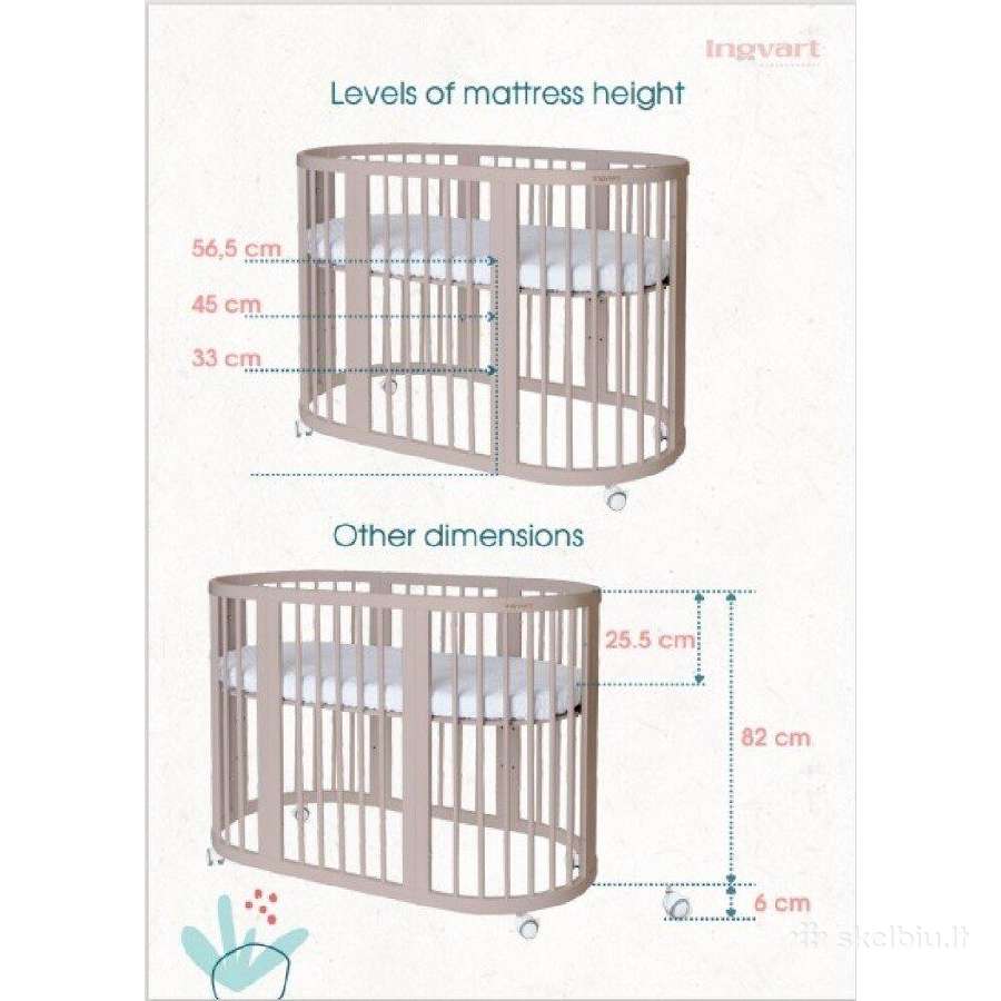 Lovylė-tranformeris 9in1 Ingvart Smart Natural - nuotraukos Nr. 10