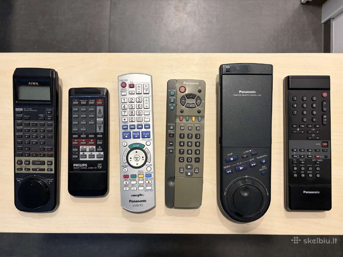 TV pultai Panasonic, Philips, Aiwa