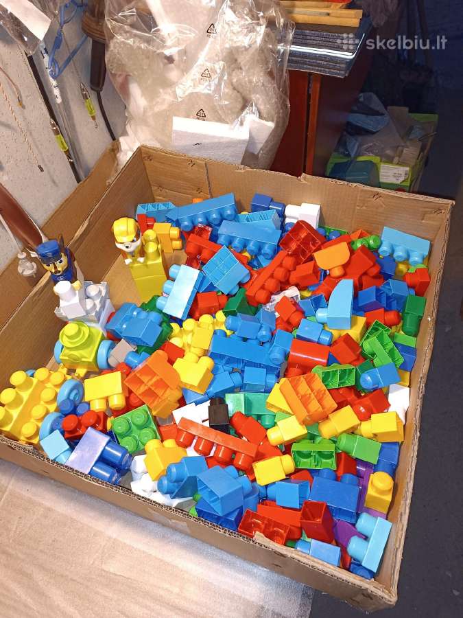 Megablocks kaladėlių didelė dėžė
