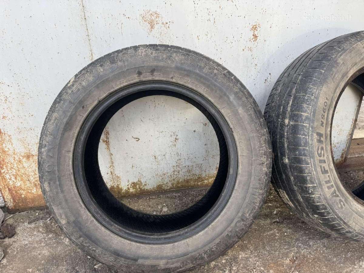 Padangos r 16 vasarinai naudotos 1 sezoną