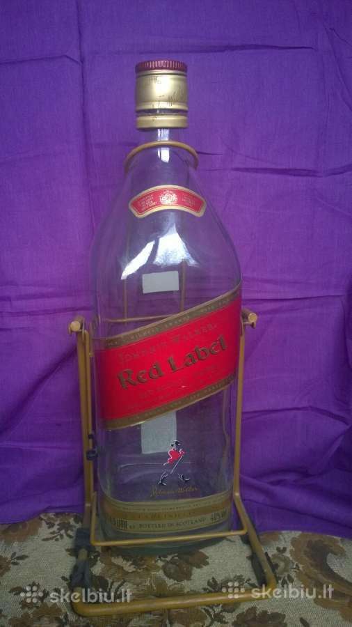Johnnie Walker didžiulis viskio butelis+stovas - nuotraukos Nr. 2