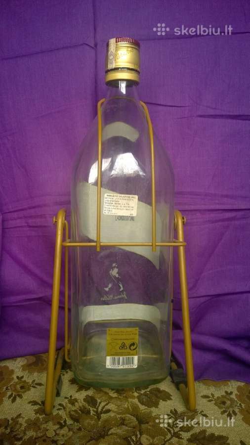 Johnnie Walker didžiulis viskio butelis+stovas - nuotraukos Nr. 9