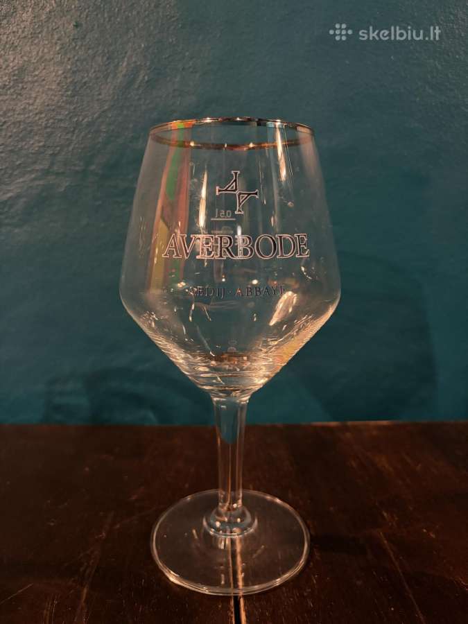 Averbode 0.5l belgiškos alaus taurės 6 vnt.