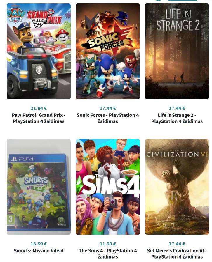 Parduodu naudotus Playstation žaidimus - nuotraukos Nr. 2