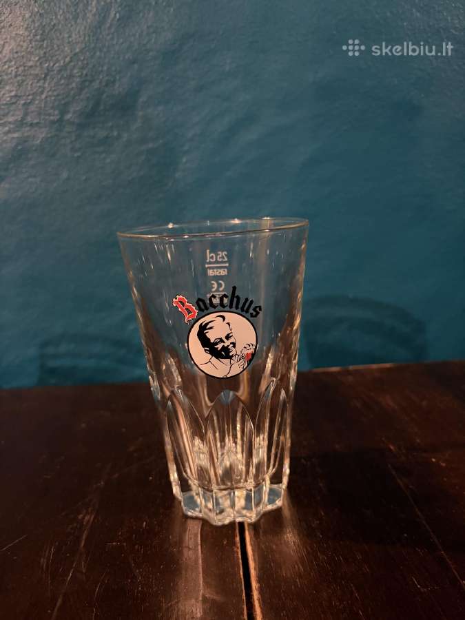 Bacchus 25cl belgiško alaus stiklinės