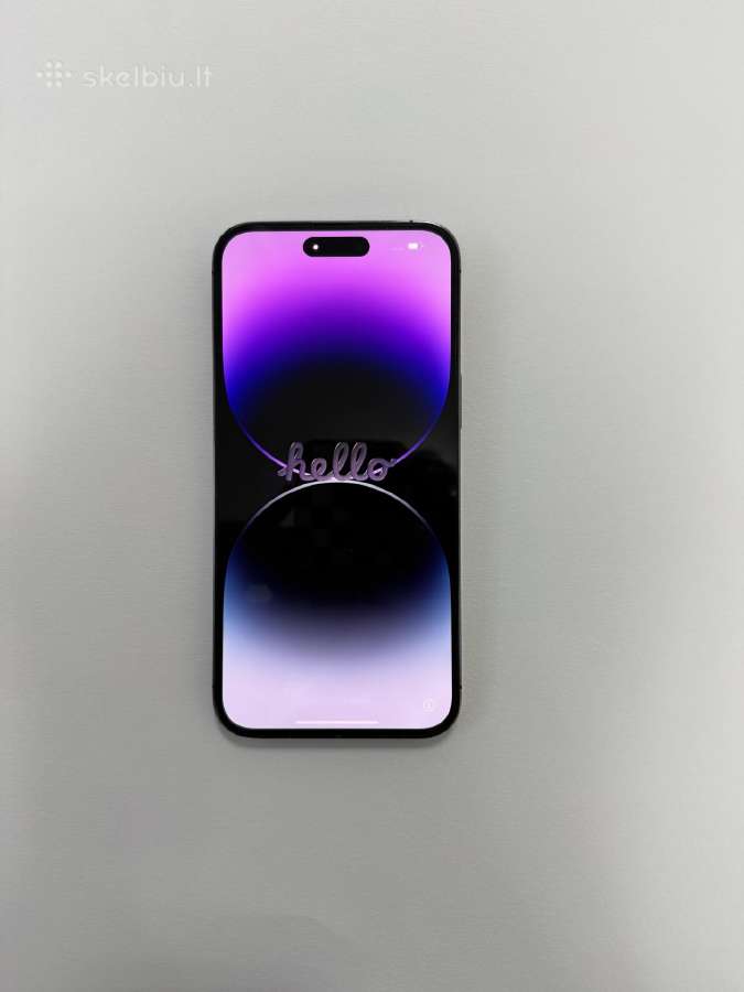 iPhone 14 Pro Max, 128 GB, violetinės spalvos