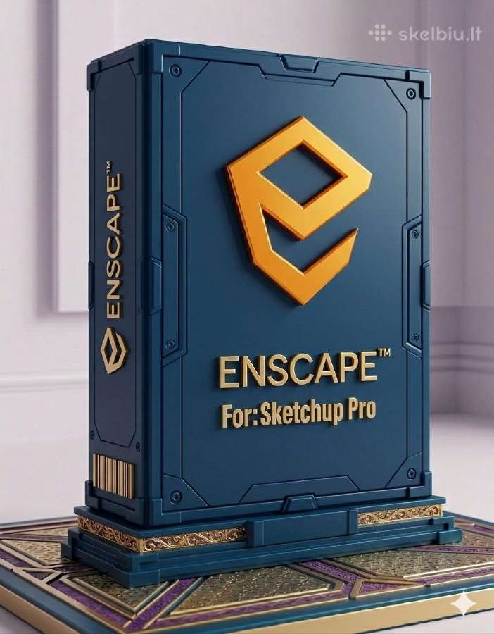 Enscape skirta,sketchup,rhino,archicad,revit