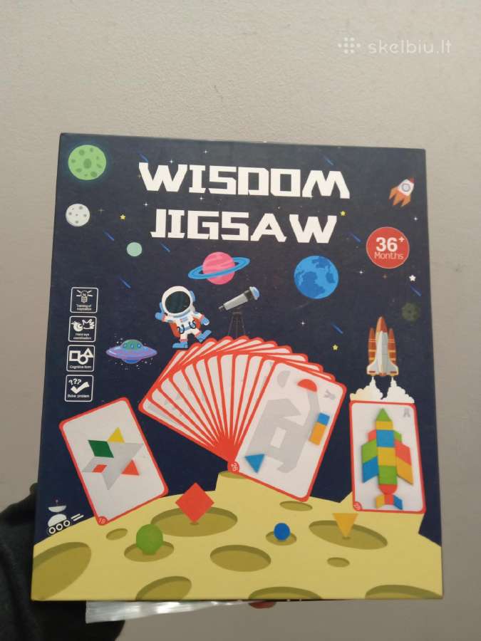 Edukacinis galvosūkių rinkinys vaikams