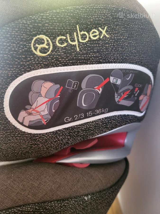 Cybex Solution Z-fix (15-36 kg) - nuotraukos Nr. 3