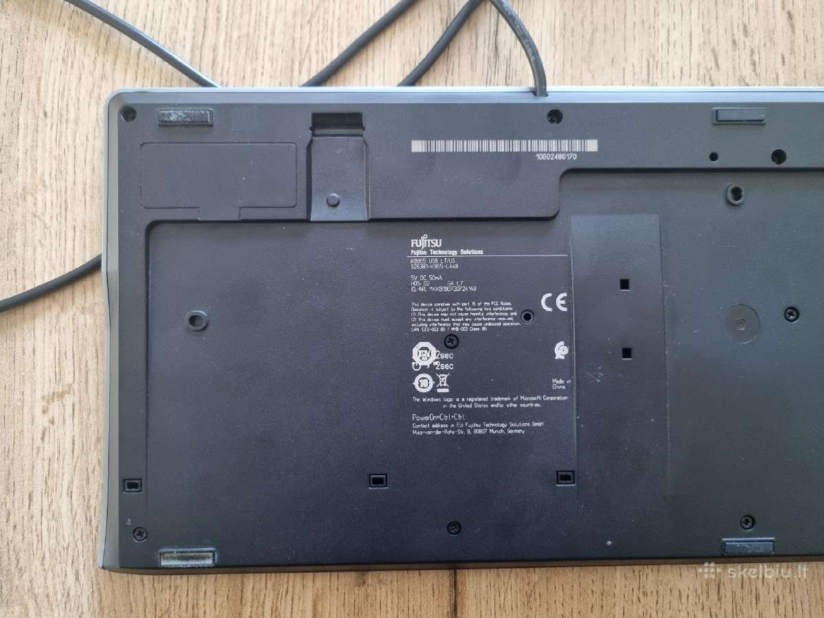 Fujitsu Kb955 klaviatura - nuotraukos Nr. 8