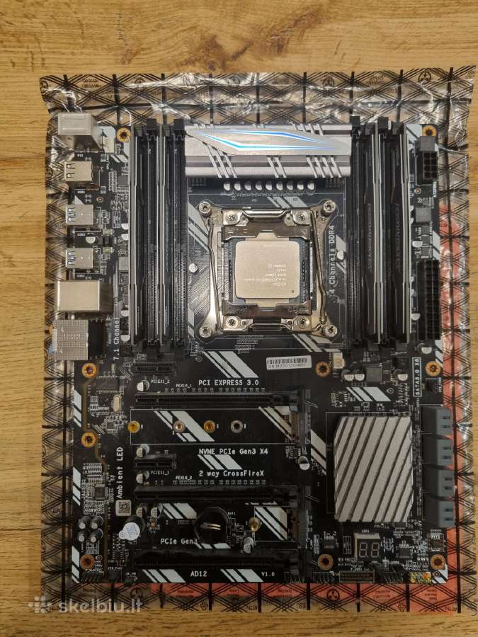X99 + xeon 2678v3 + 16gb ddr4