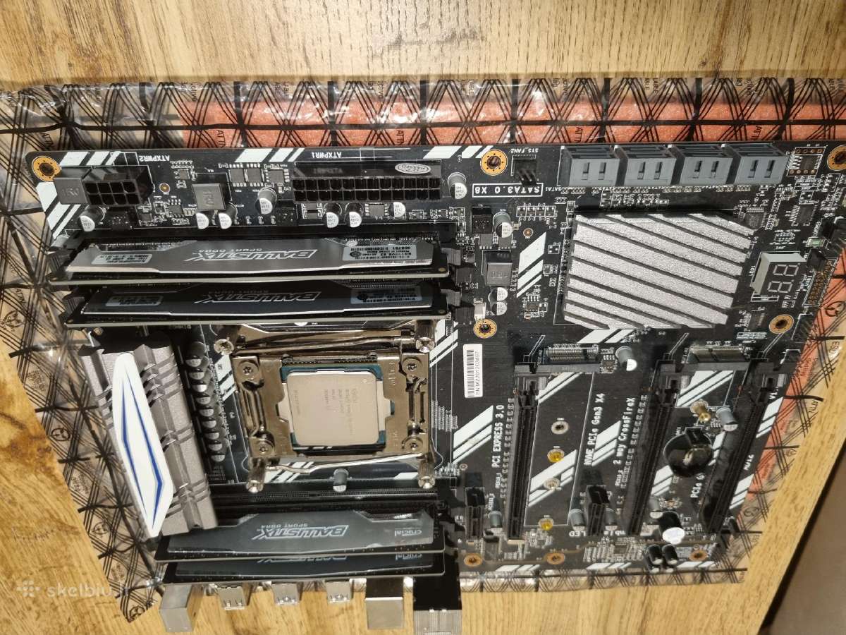 X99 + xeon 2678v3 + 16gb ddr4 - nuotraukos Nr. 3