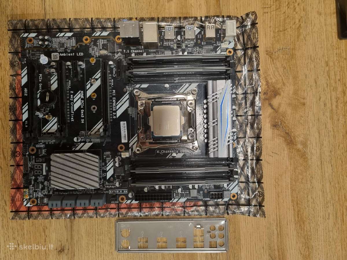 X99 + xeon 2678v3 + 16gb ddr4 - nuotraukos Nr. 4