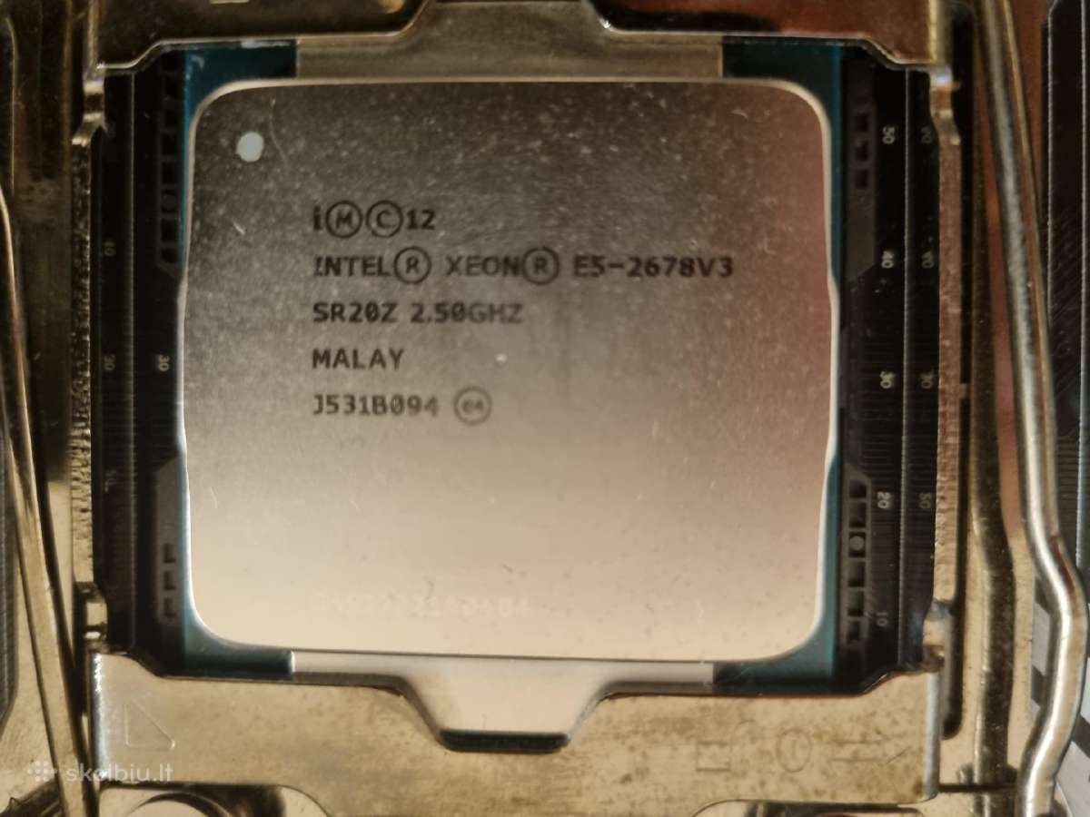 X99 + xeon 2678v3 + 16gb ddr4 - nuotraukos Nr. 11