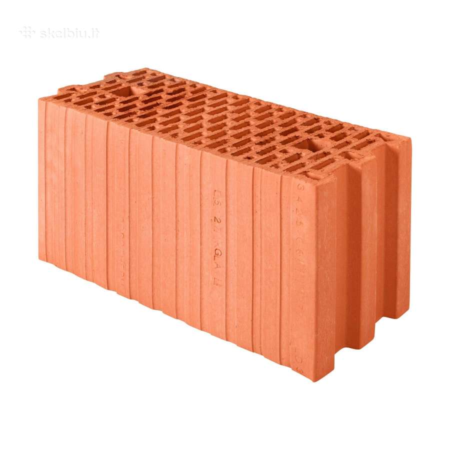 Blokeliai keraminiai Porotherm 18,8p+w