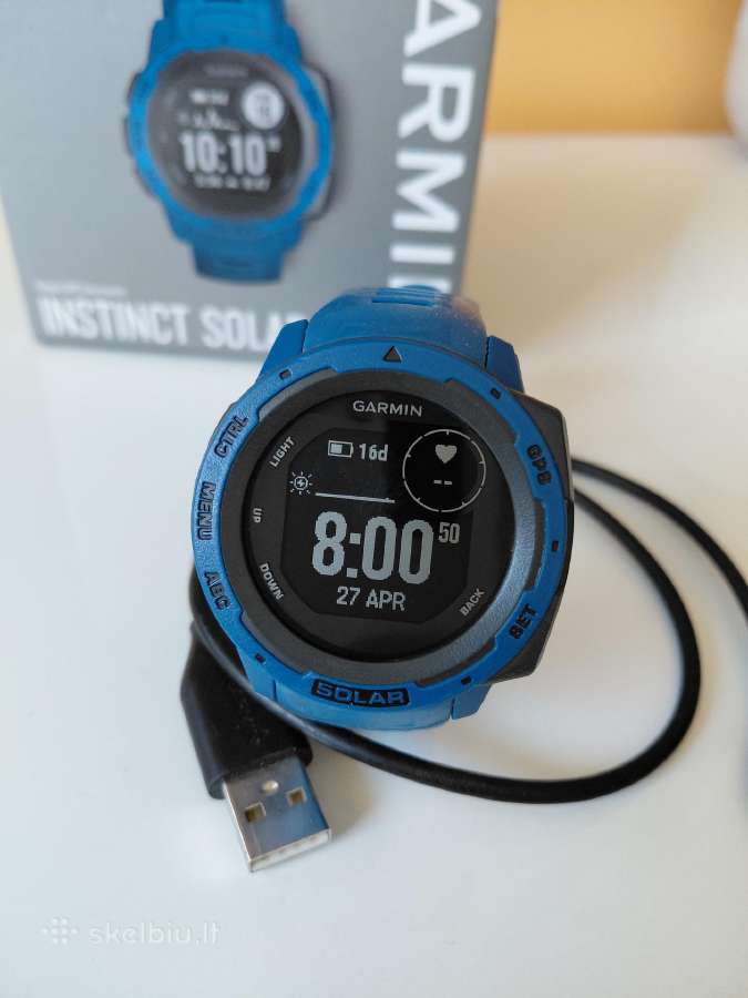Parduodu Garmin Instinct Solar laikrodį