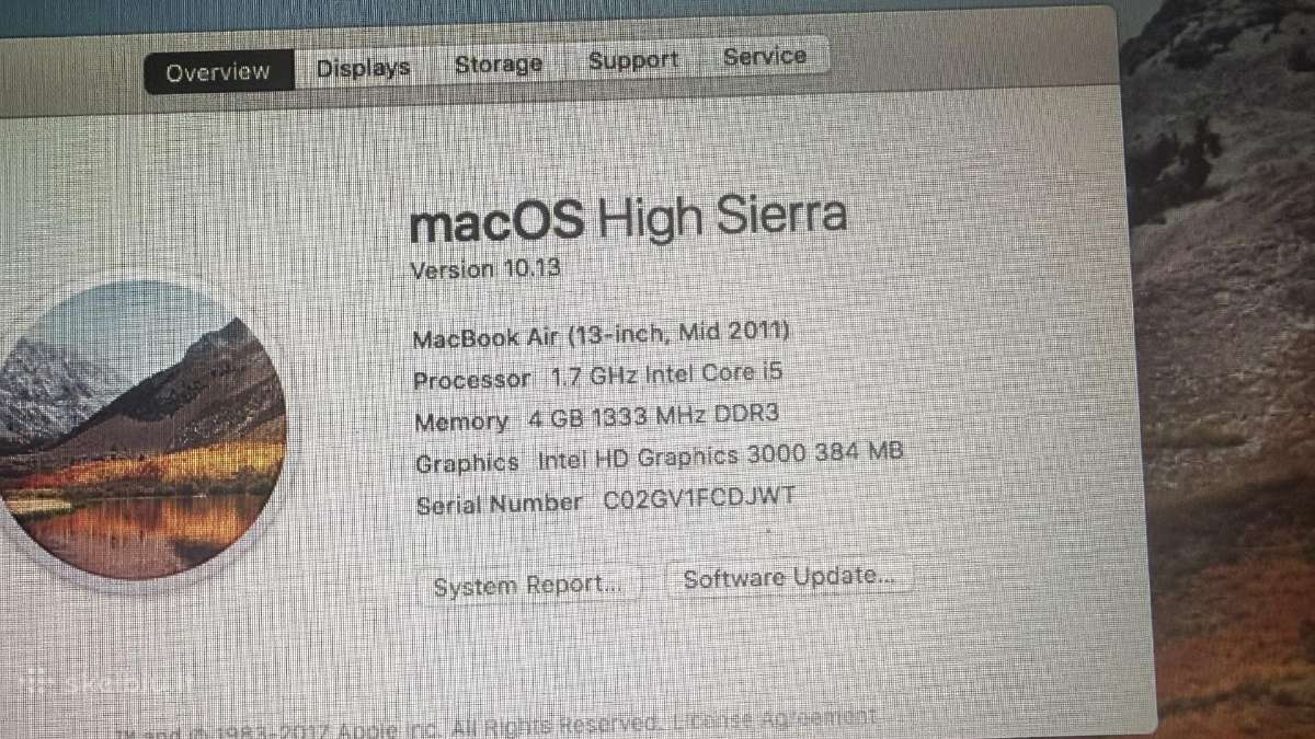 MacBook Air 13.3:11-2010;MacBook Pro - nuotraukos Nr. 10