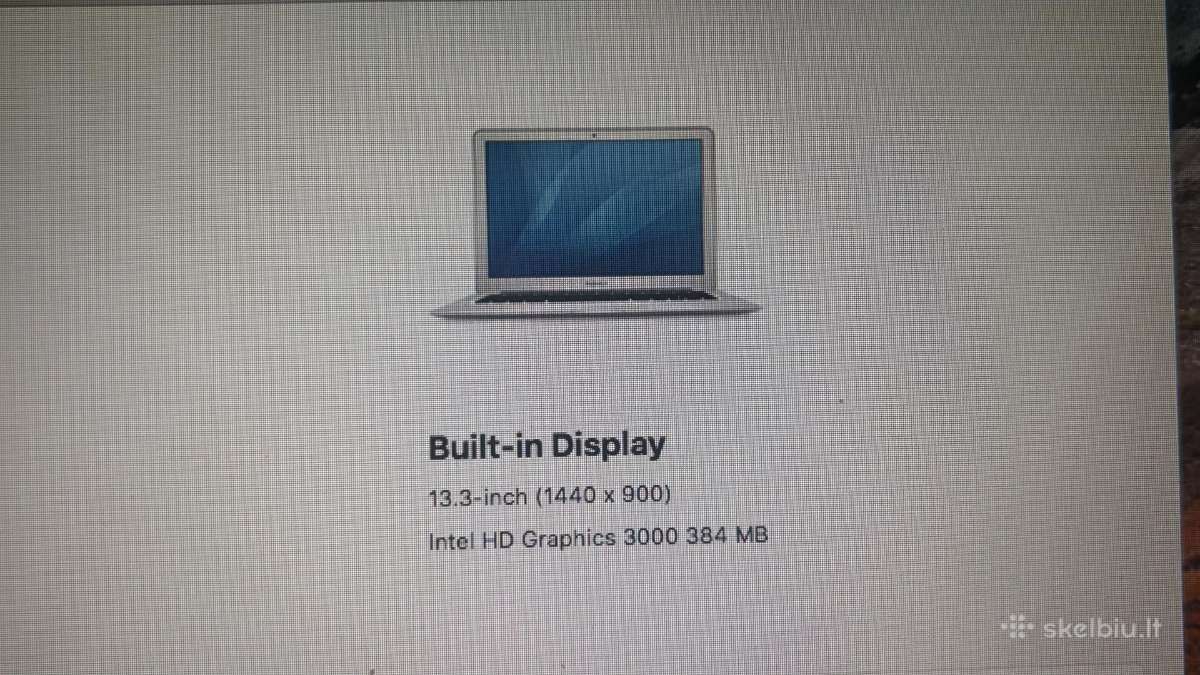 MacBook Air 13.3:11-2010;MacBook Pro - nuotraukos Nr. 11