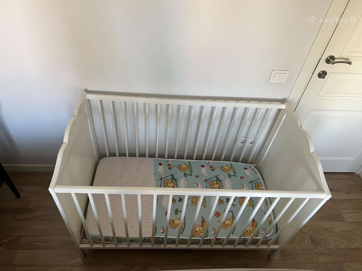 Ikea kūdikio lovytė Smagöra + ciuzinukas