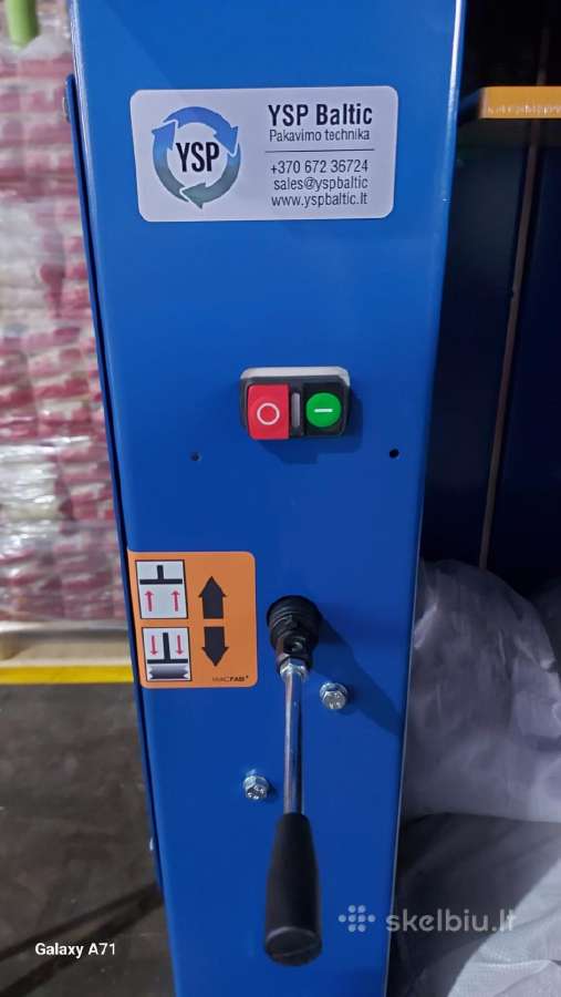 Kartono Plastiko presas Macfab 60 Airija - nuotraukos Nr. 9