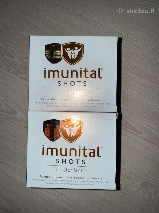 Vitaminai imunitetui 2 pakuotės