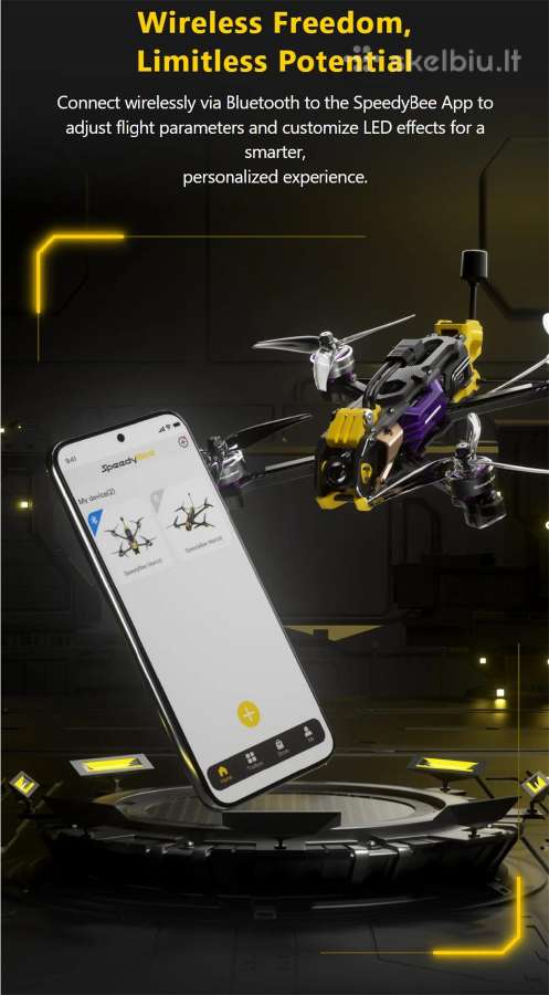 Nauji dronai Speedybee Mario5 Dji HD - nuotraukos Nr. 10