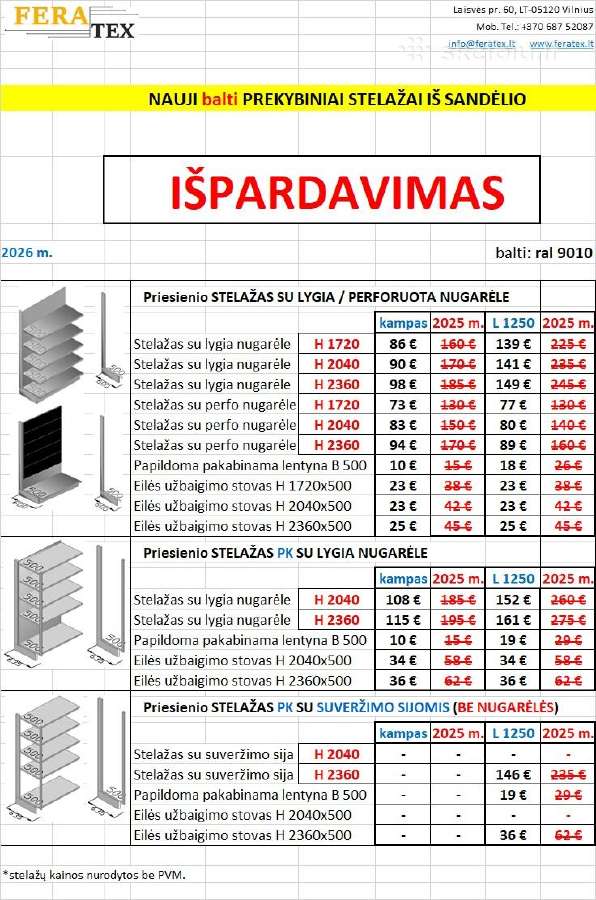 Nauji mechaniniai praėjimo varteliai - nuotraukos Nr. 9