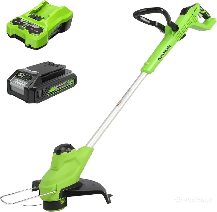 Nauji "Greenworks" akumuliatoriniai trimeriai - nuotraukos Nr. 2