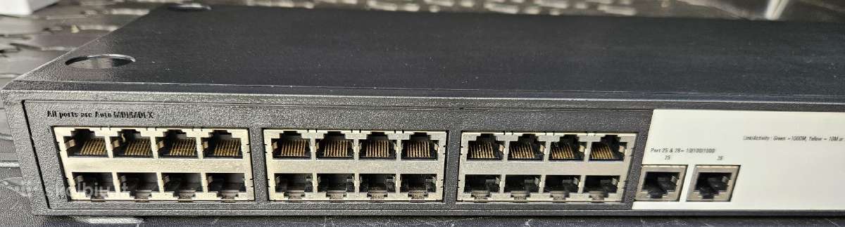 Switch tinklo įranga Hp V1405-24-2g Switch - nuotraukos Nr. 5
