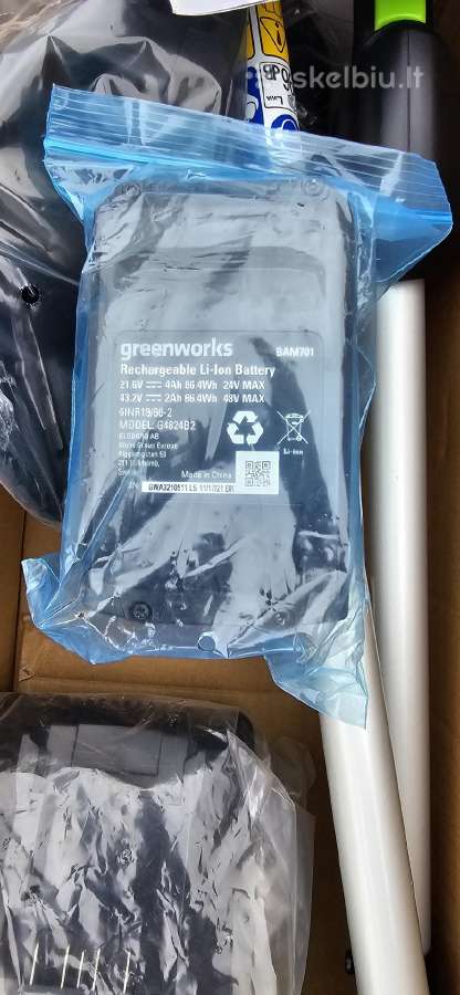 Nauji "Greenworks" akumuliatoriniai trimeriai - nuotraukos Nr. 10