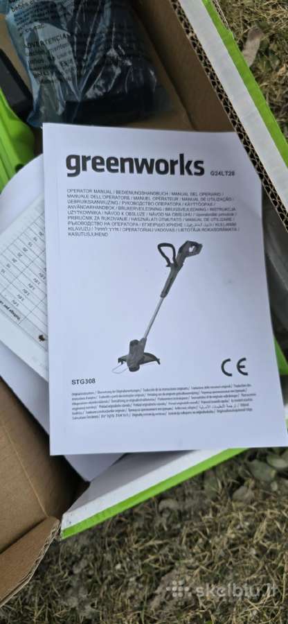 Nauji "Greenworks" akumuliatoriniai trimeriai - nuotraukos Nr. 14