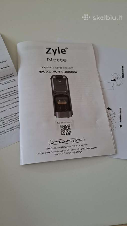 Zyle Notte 3 in 1 kavos aparatas - nuotraukos Nr. 10