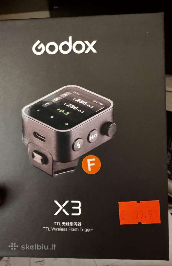 Godox x3 Ttl wireless flash trigger Fujifilm