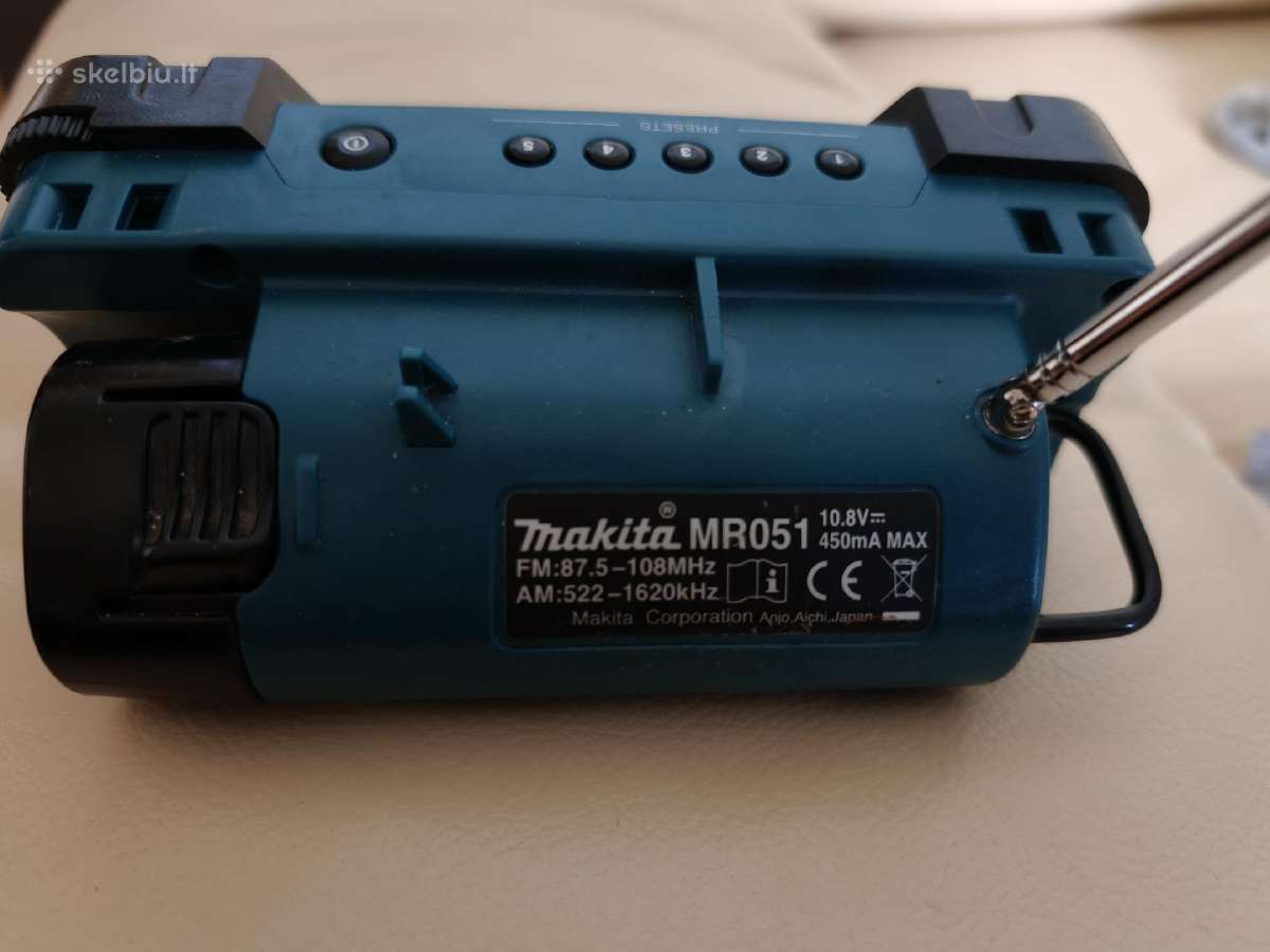 Makita radio Mr051 - nuotraukos Nr. 2