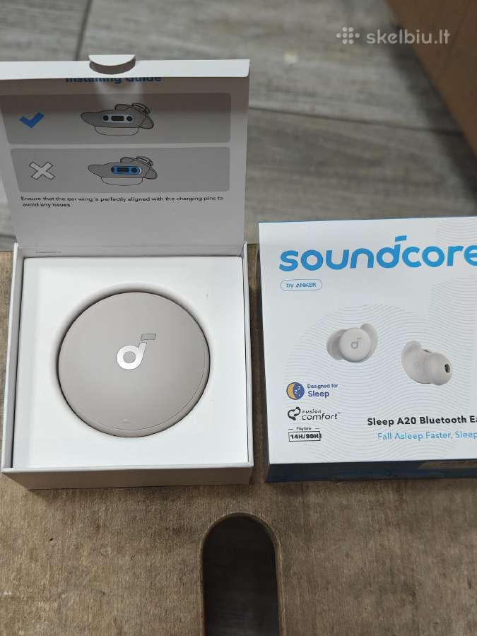Anker Soundcore Sleep A20 belaidės ausinės - nuotraukos Nr. 2