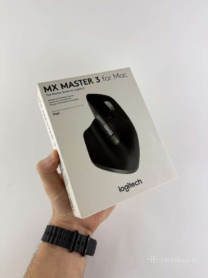 Naujas Logitech Mx Master 3 for Mac